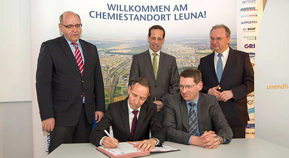 Gründung des Energieeffizienz-Netzwerks Chemiestandort Leuna