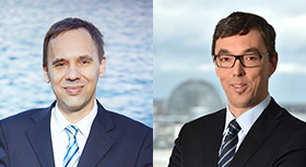 Dr Dirk Biermann, Chief Officer for Markets and System Operations at 50Hertz, and Mr Urban Windelen, Executive Officer of the German Energy Storage Association (BVES)