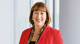 Hildegard Müller, Board Member of innogy SE, responsible for grid and infrastructure.