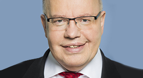 Peter Altmaier, Federal Minister for Economic Affairs and Energy.