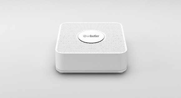 Der WiButler, ein Server ist so klein wie eine Butterbrotdose, kann mit hunderten Produkten verschiedener Hersteller kabellos kommunizieren.